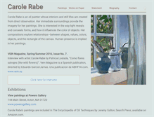 Tablet Screenshot of carolerabe.com